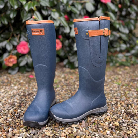 Boomerang Equestrian - Breeze Up Heath Wellington Marine Blue