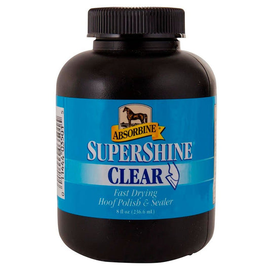 Absorbine Supershine Clear Hoof Polish - 236.6 ML - hoof oil