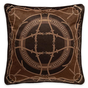 Boomerang Equestrian - Adamsbro Briglia Cushion Brown 50 cm x 50 cm