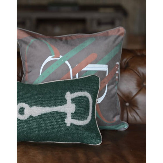 Adamsbro E’Trier Cushion Green - Cushion