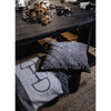 Adamsbro Horseshoe Cushion Grey 50 cm x 50 cm - 50 cm x 50 cm - Cushion