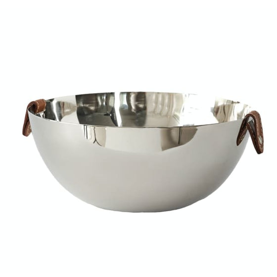 Adamsbro Large Bowl Silver - 25 cm x 11 cm - Bowl