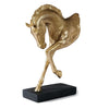 Adamsbro Marengo Horse Head Decor Gold - Statue