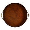 Adamsbro Real Leather Tray With 2 Bits Cognac - Tray