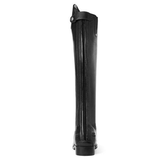 Ariat Womens Heritage Contour II Field Zip Long Riding Boot Black - Riding Boot