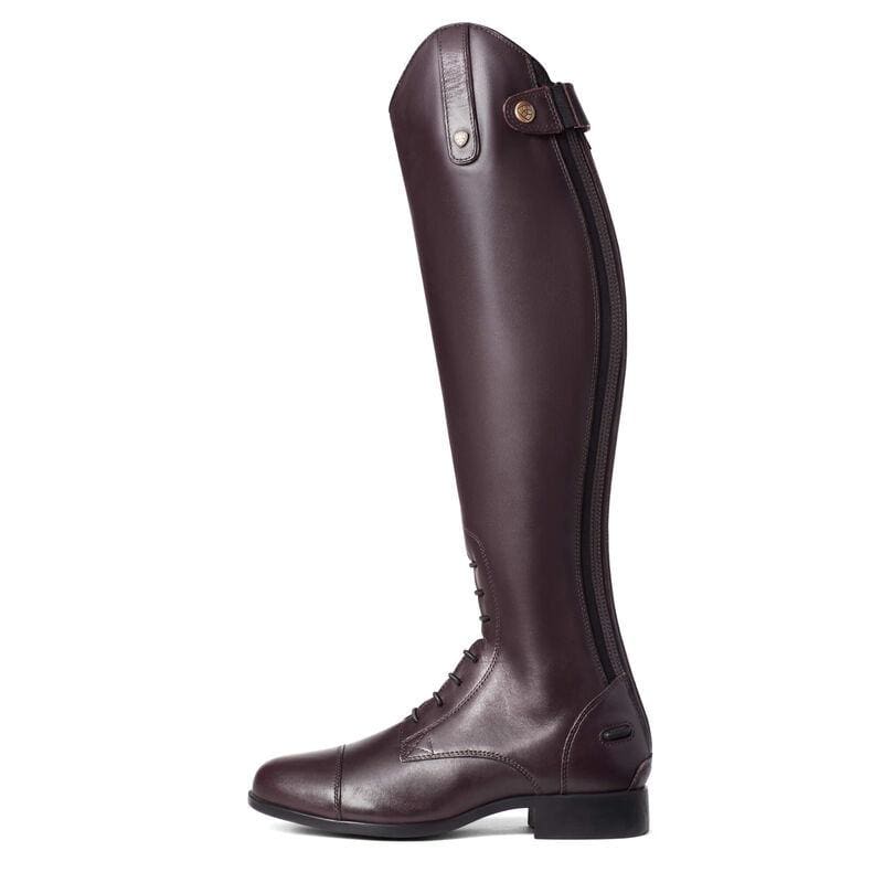 Ariat Womens Heritage Contour II Field Zip Long Riding Boot Sienna - Riding Boots