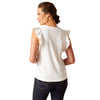 Ariat Ladies Ludlow Short Sleeved Top White - Ladies T Shirt