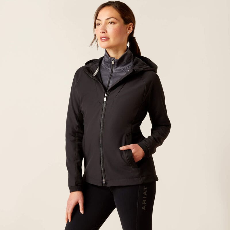 Ariat Ladies Parodist Softshell Jacket Black - Jacket