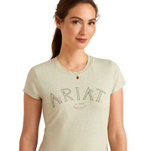  Ariat Ladies Posey T Shirt Heather Laurel Green - Ladies T Shirt