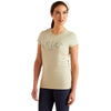 Ariat Ladies Posey T Shirt Heather Laurel Green - Ladies T Shirt