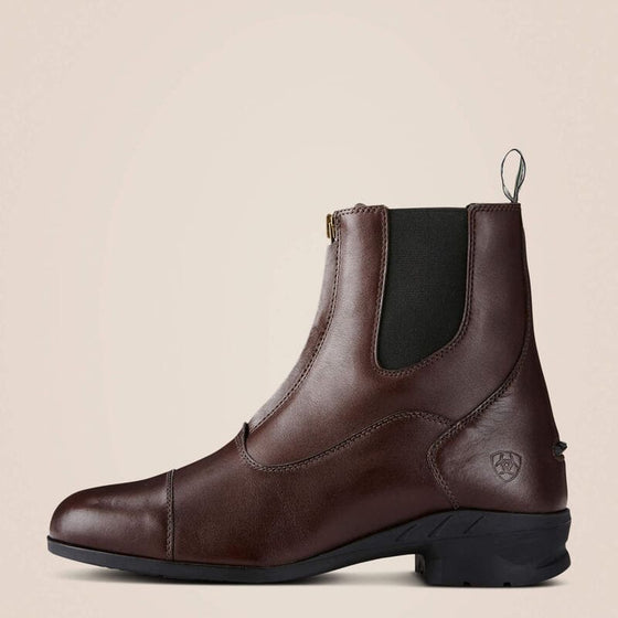 Ariat Men’s Heritage IV Zip Paddock Boot Light Brown - Riding Boots
