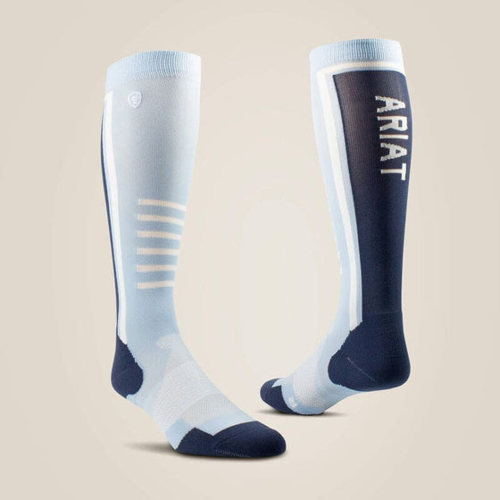 AriatTEK Slimline Performance Socks Cote D’Azur - BLUE / ONESIZE - Socks