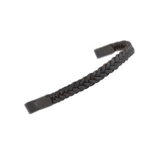  Aviemore Plaited Browband Brown - Browband