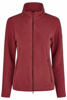  Pikeur Ladies Fleece Jacket Kade Rumba Red