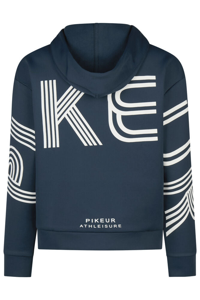 Pikeur Ladies Athleisure Zip Hoody Sweatshirt Bargen Pine Green