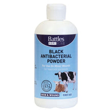  Battles Black Antibacterial Powder - 125 g Wound