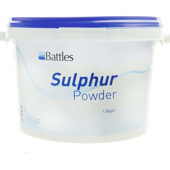 Battles Sulphur Powder - 1.5 KG - Sulphur Powder