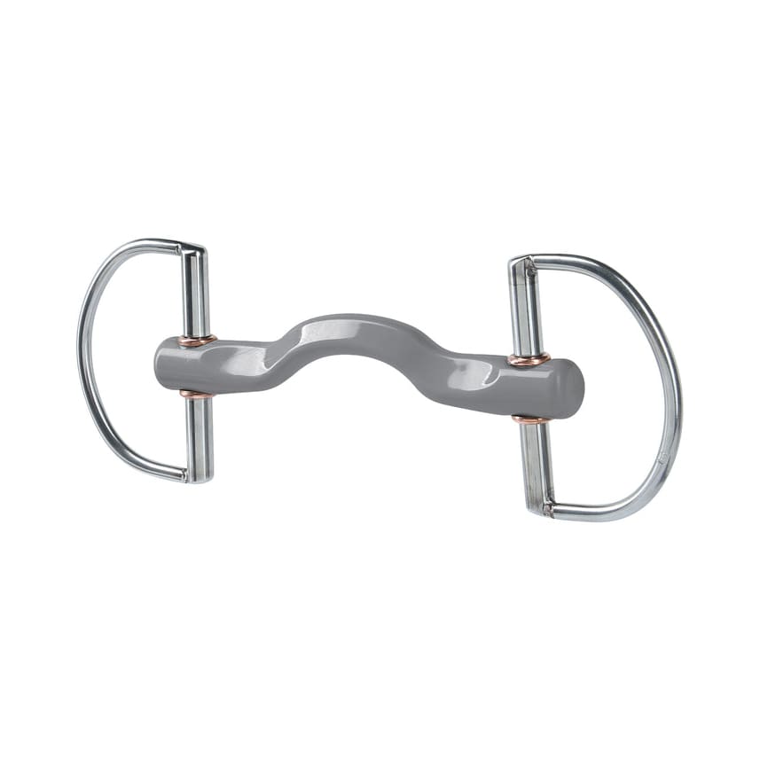 Boomerang Equestrian - Beris Eggbutt Konex Tongue Port Snaffle Bit