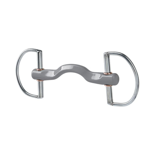 Boomerang Equestrian - Beris Eggbutt Konex Tongue Port Snaffle Bit