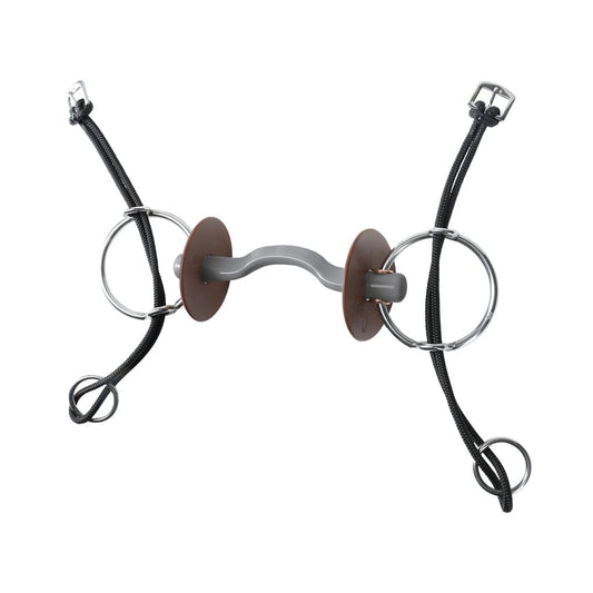 Boomerang Equestrian - Beris Gag Konnex With Tongue Port Bit Soft