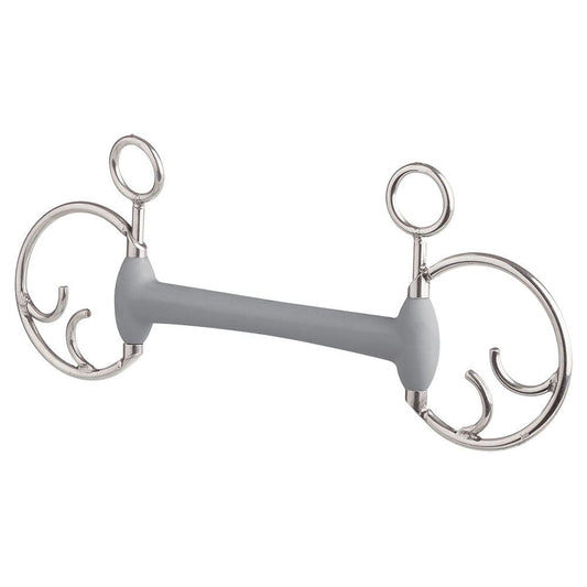 Boomerang Equestrian - Beris Kimblewick Eggbutt Medium Bit