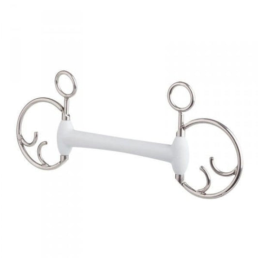 Boomerang Equestrian - Beris Kimblewick Eggbutt Soft Bit