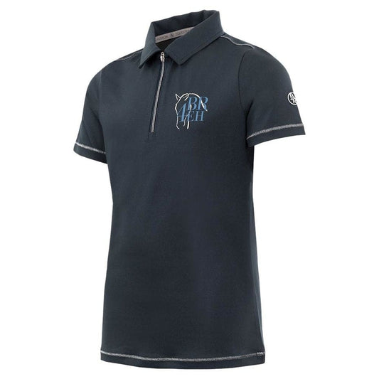 Boomerang Equestrian - BR Children's Poloshirt BR4EH Anne Blueberry