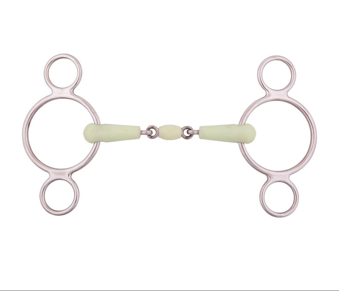 Horse bit on a white background