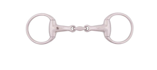 Boomerang Equestrian - BR Eggbutt Snaffle Bit With Lozenge