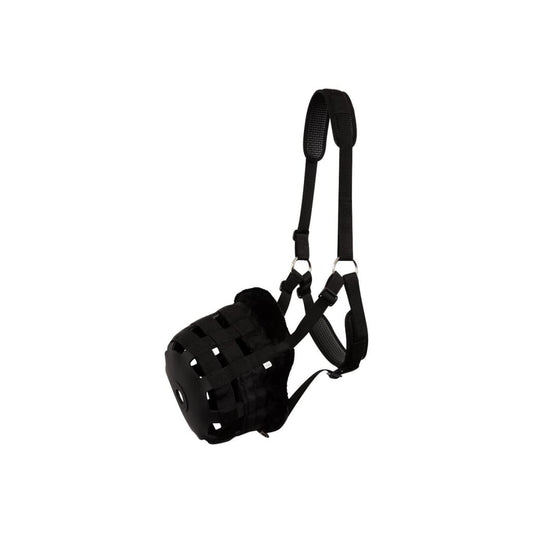 Boomerang Equestrian - BR Grazing Muzzle Black