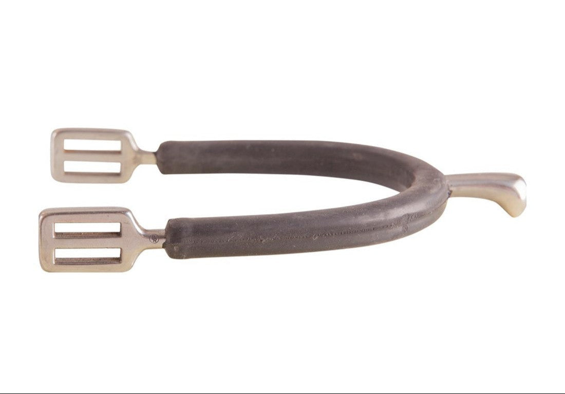 Set of horse spurs on a white background