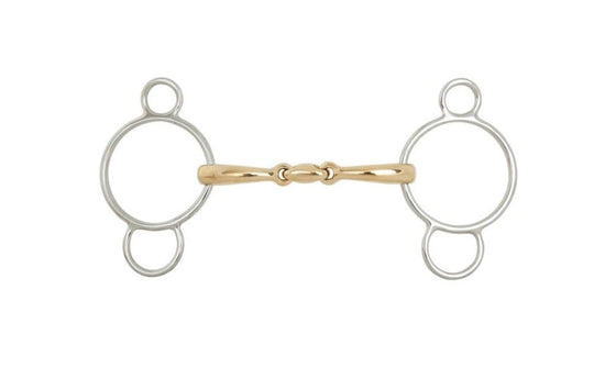 BR Pessoa Soft Contact Curved 3 Ring Bit With Lozenge - 12.5 cm - Bit