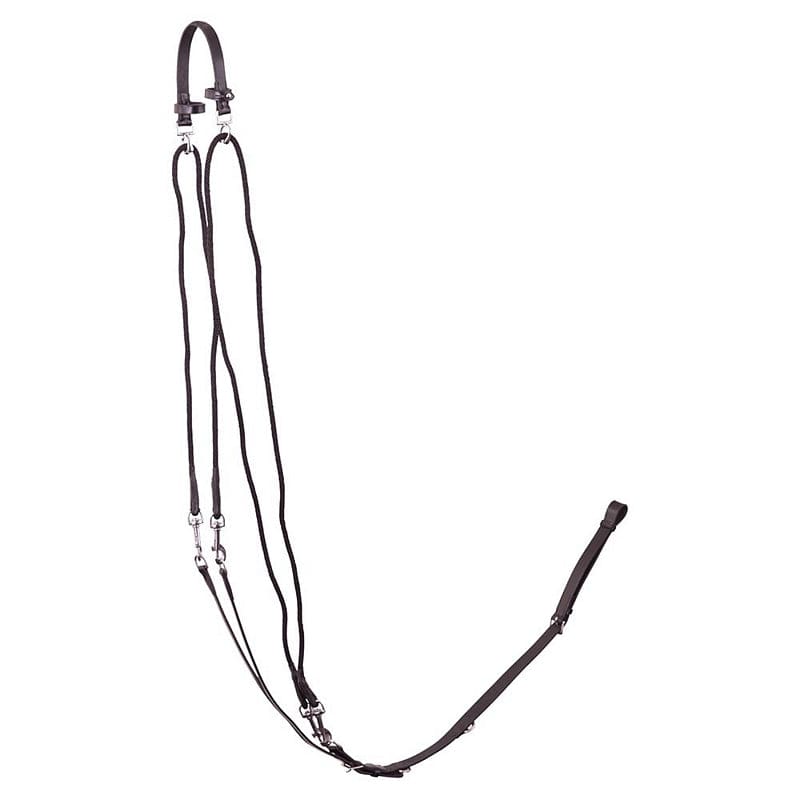 Boomerang Equestrian - BR Premiere De Gogue With Martingale Black