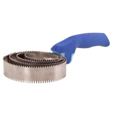  BR Premiere Metal Curry Comb - BLUE - Curry Comb
