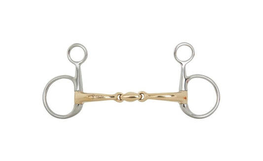 Boomerang Equestrian - BR Soft Contact Hanging Cheek Bit With Lozenge