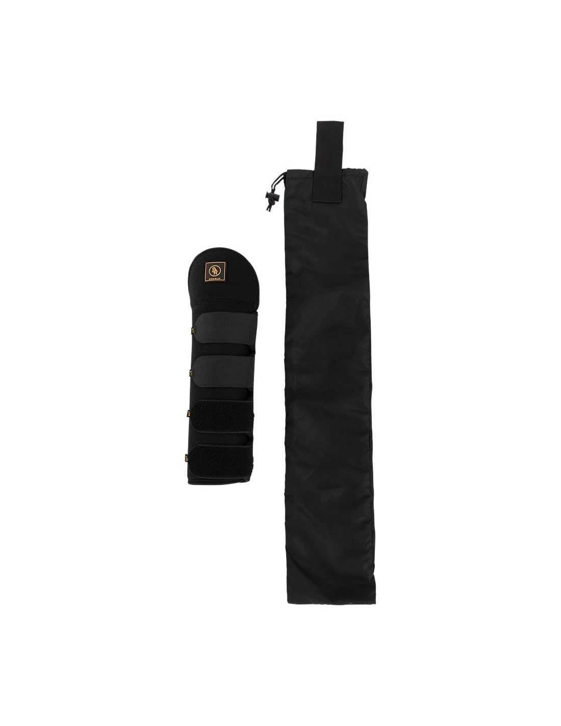 Boomerang Equestrian - BR Neoprene Tail Guard With Bag Black