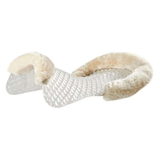 Gel pad with sheepskin
