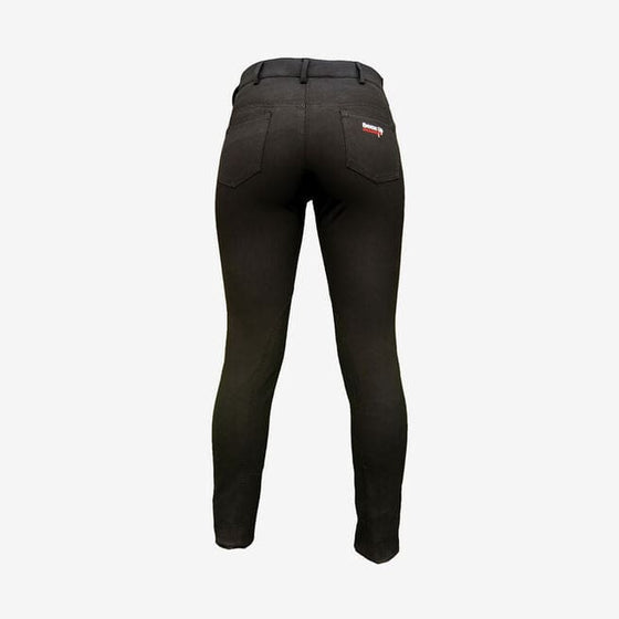 Breeze Up 4 Way Stretch Jeans Black - Breeches