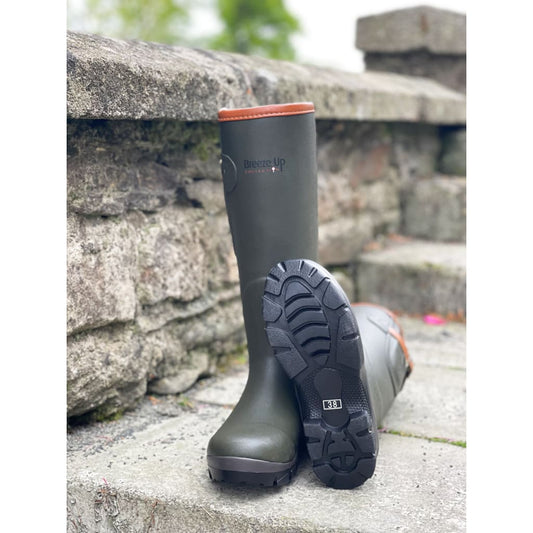 Boomerang Equestrian - Breeze Up Heath Wellington Olive Green