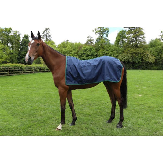 Boomerang Equestrian - Breeze Up Waterproof 1/4 Exercise Sheet Navy/Green