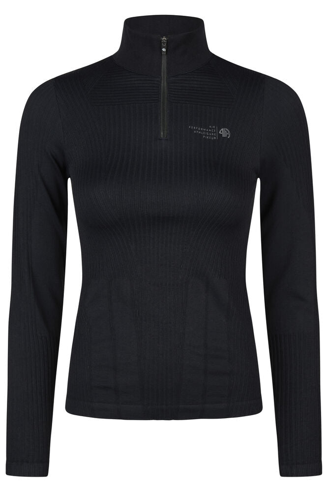 Pikeur Ladies 3D Knit Shirt Buchholz Black Navy
