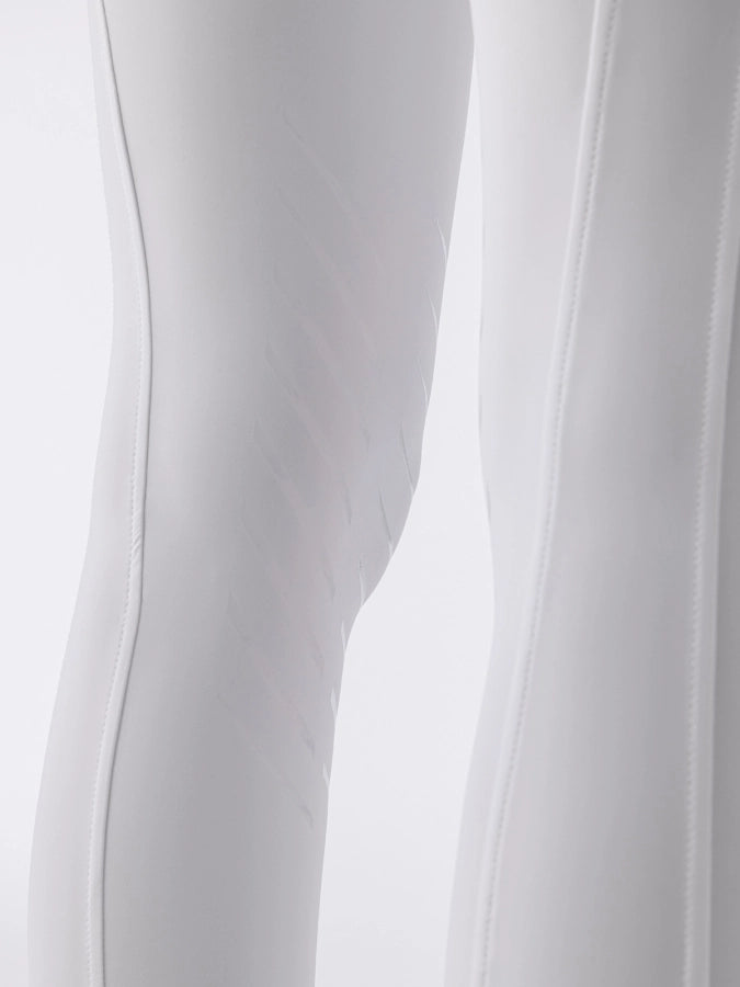 Close-up of a white fabric texture