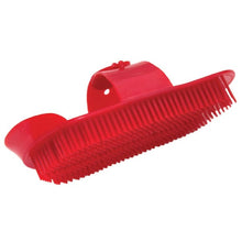  Celtic Equine Plastic Curry Comb - RED - Curry Comb