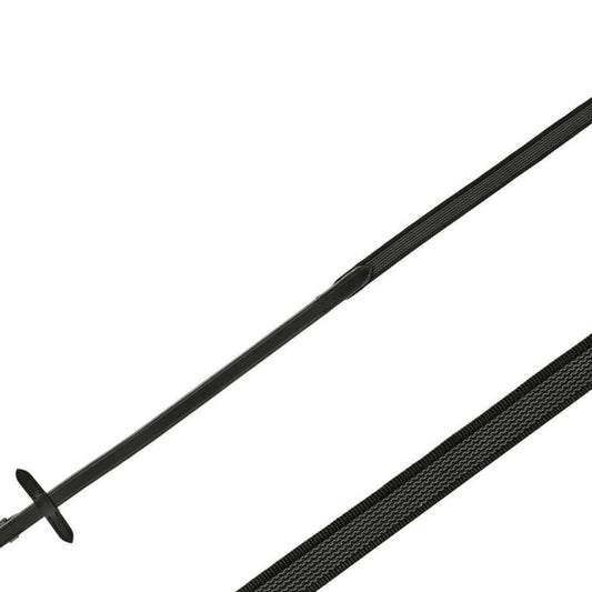 Boomerang Equestrian - Celtic Equine Web Reins Black