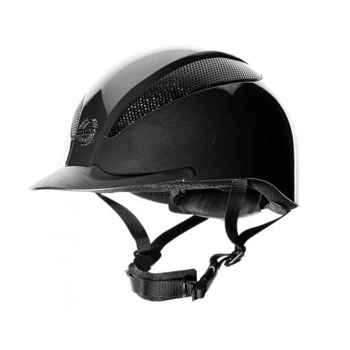 Champion Junior Air-Tech Riding Hat Metallic Black - helmet