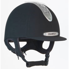  Champion Ventair Evolution Riding Hat Black - 59 CM - 7 1/4 / BLACK/SILVER - helmet