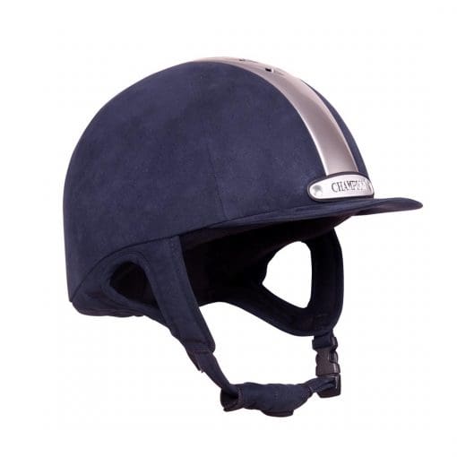 Champion Ventair Peaked Riding Hat Navy - helmet