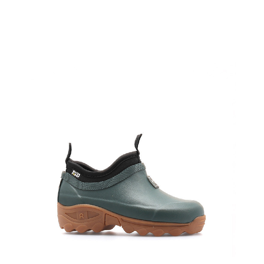 Rouchette Clean Kids Ankle Boots Green