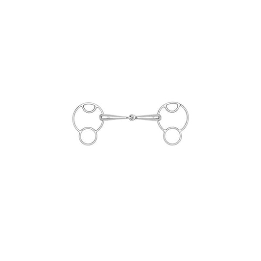 Boomerang Equestrian - Cottage Craft Loop Ring Gag Bit