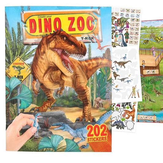 Boomerang Equestrian - Create Your Dino Zoo Activity Book